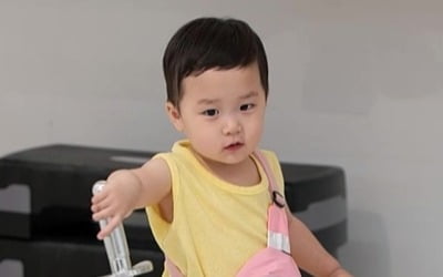 '항저우AG 펜싱 金' 김준호 아들, 생후 23개월인데…부전자전? 스타 탄생 예고('슈돌')