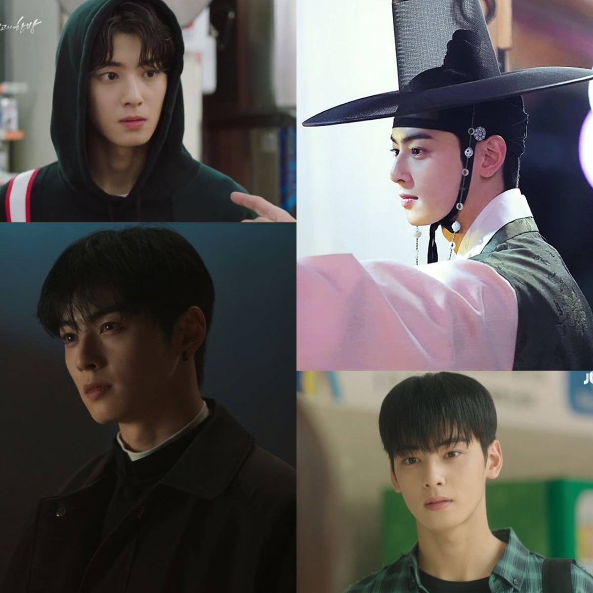 차은우 /사진제공=KBS, MBC, JTBC, 티빙