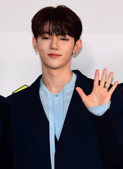 [TEN포토] 제로베이스원 장하오 '건강한 미소'