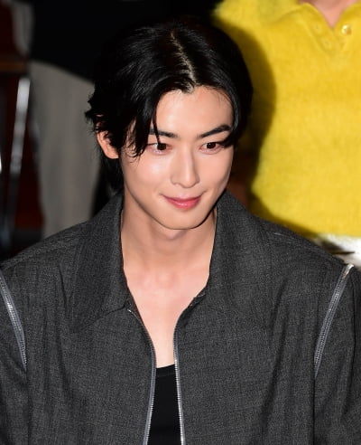 [TEN포토] 차은우 '감탄사 나오는 비주얼'