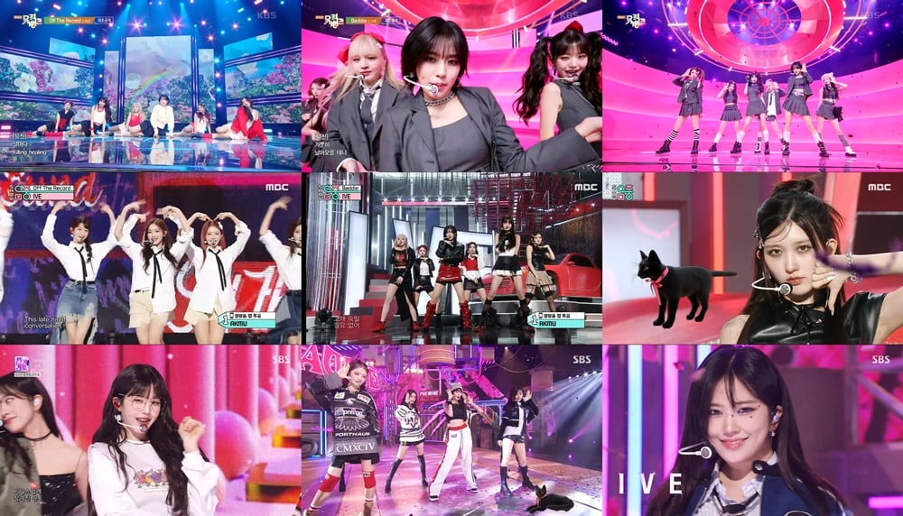 / 사진제공=스타쉽엔터테인먼트, KBS 2TV '뮤직뱅크', MBC '쇼! 음악중심', SBS '인기가요' 방송 화면 캡처