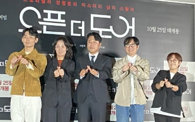 Movie ‘Open the Door’, synergy between director Jang Hang-jun and producer Song Eun-i