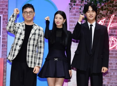 [TEN포토] 이정효 감독-수지-양세종 ''이두나!' 파이팅!'