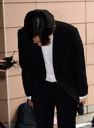 [TEN포토]'마약 협의' 남태현 '죄송합니다'