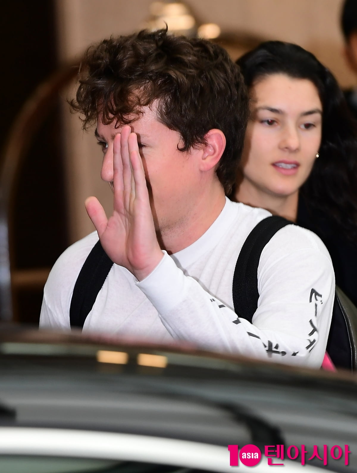 [단독]찰리 푸스(Charlie Puth), 해맑은 미소로 한국 입국...K 떼창 기대하며[TEN포토+]