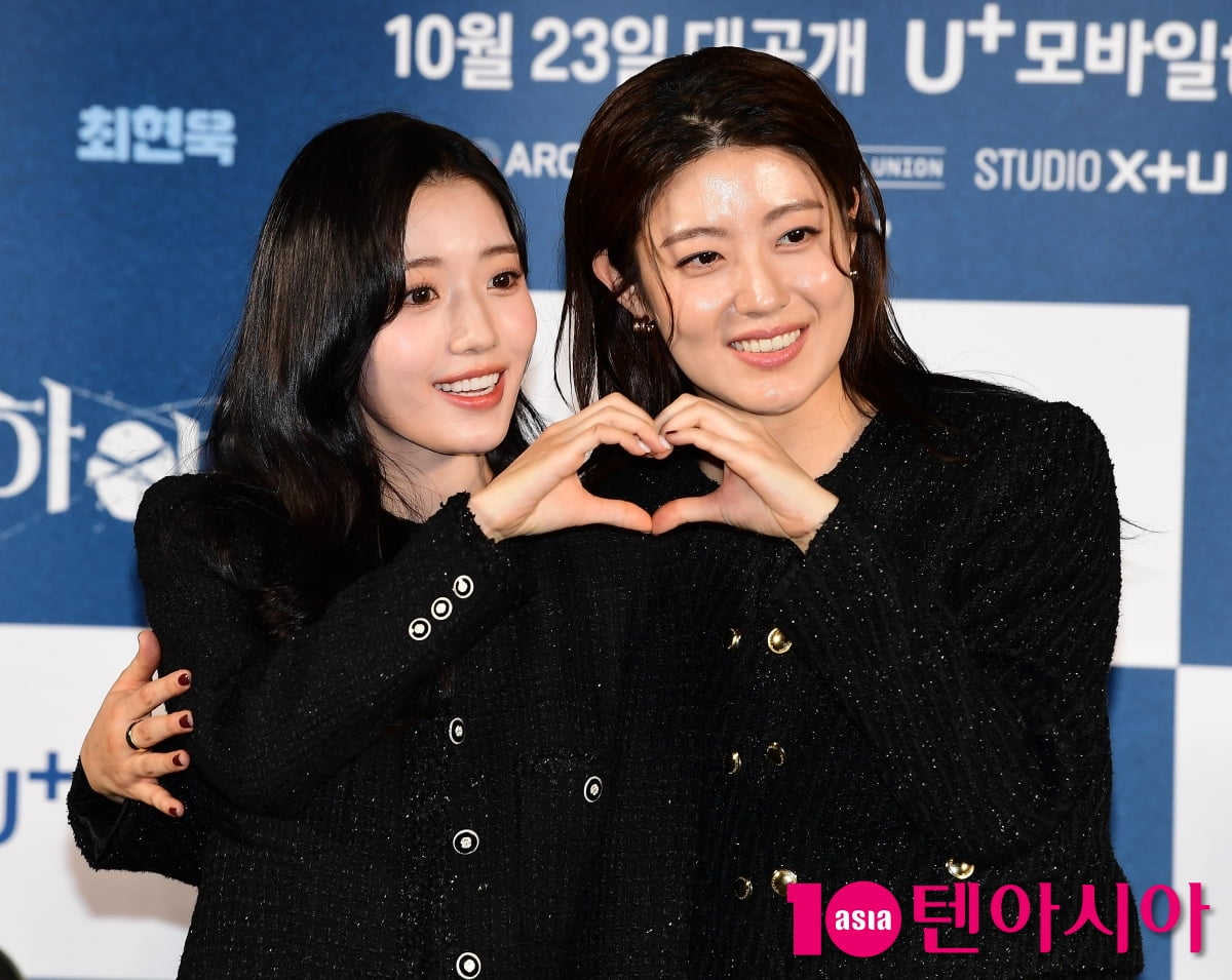 [TEN포토] 정다빈-남지현 '너무 많이 닮았네'