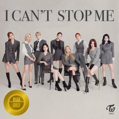 Twice obtains Gold Certification from the Record Industry Association with 'I CAN'T STOP ME'