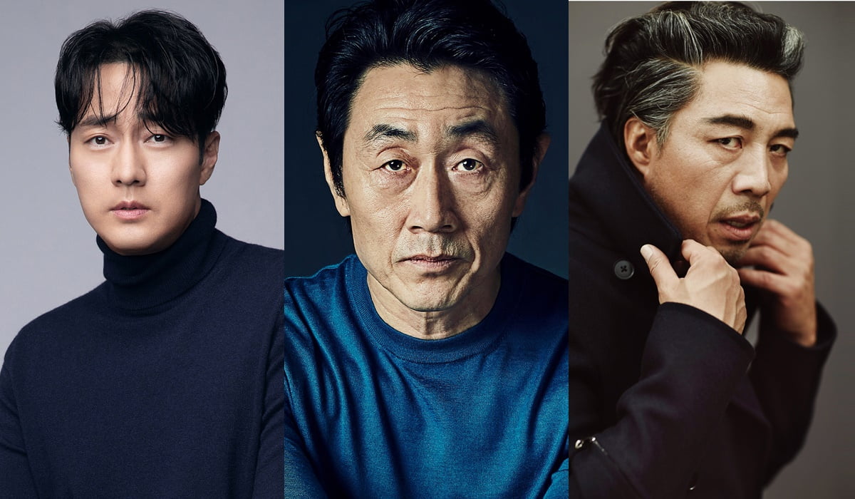 소지섭, 허준호, 안길강 /사진제공=51K, 스토리제이컴퍼니, 빅스엔터테인먼트