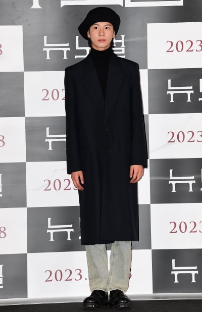 [TEN포토] 정동원 '베레모로 멋부린 가을남자'