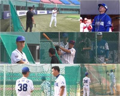 김문호, 1차전 패배에 악몽 시달려…2차전 앞두고 분노의 방망이질('최강야구')