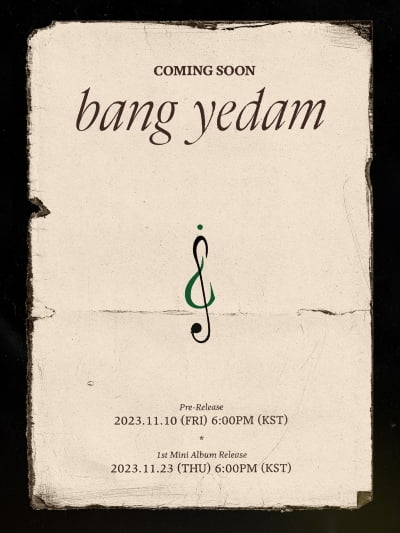 Singer Bang Ye Dam, who left YG, confirms solo debut on November 23rd
