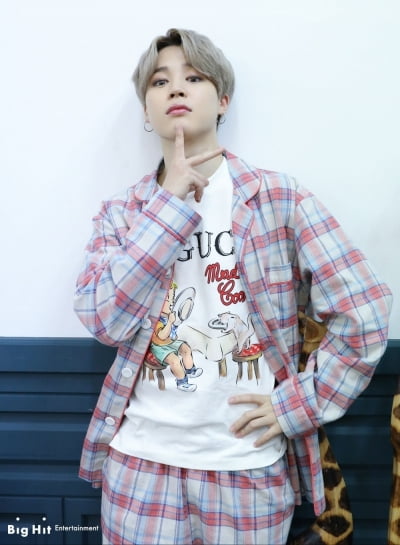 BTS Jimin selected as the star best suited for sleep pajama advertising