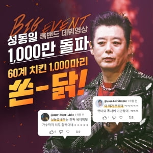 Sung Dong-il achieves 10 million views on YouTube with successful rocker debut