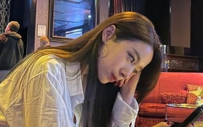 T-ara Jiyeon, enjoying her freedom for a moment?