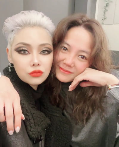 Go Eun-ah and Cheetah, these are best friends?