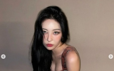 Sunmi, representative idol, 'cat image' with eyes that radiate alluring beauty