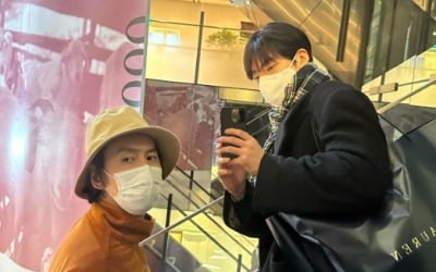 Kim Woo-bin, sweet date with 'best friend Lee Kwang-soo'