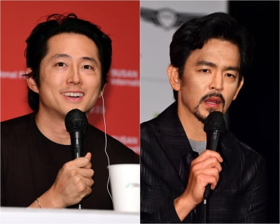 Steven Yeun and Jon Cho speak out against Hollywood strike, "Arts alone should not be taken over by AI, we need a safety net."