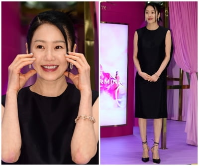 Go Hyun-jung, a huge golden spoon look