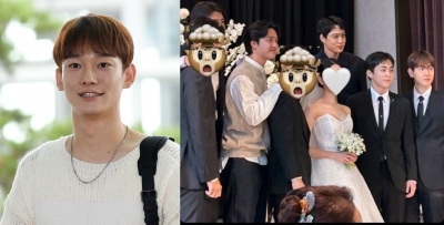 「二人の娘の父」エクソ・チェン、3年ぶりに結婚式。メンバー全員参加