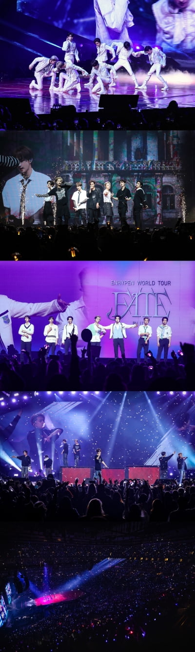 ENHYPEN successfully concludes world tour ‘FATE’ in 6 cities in the US