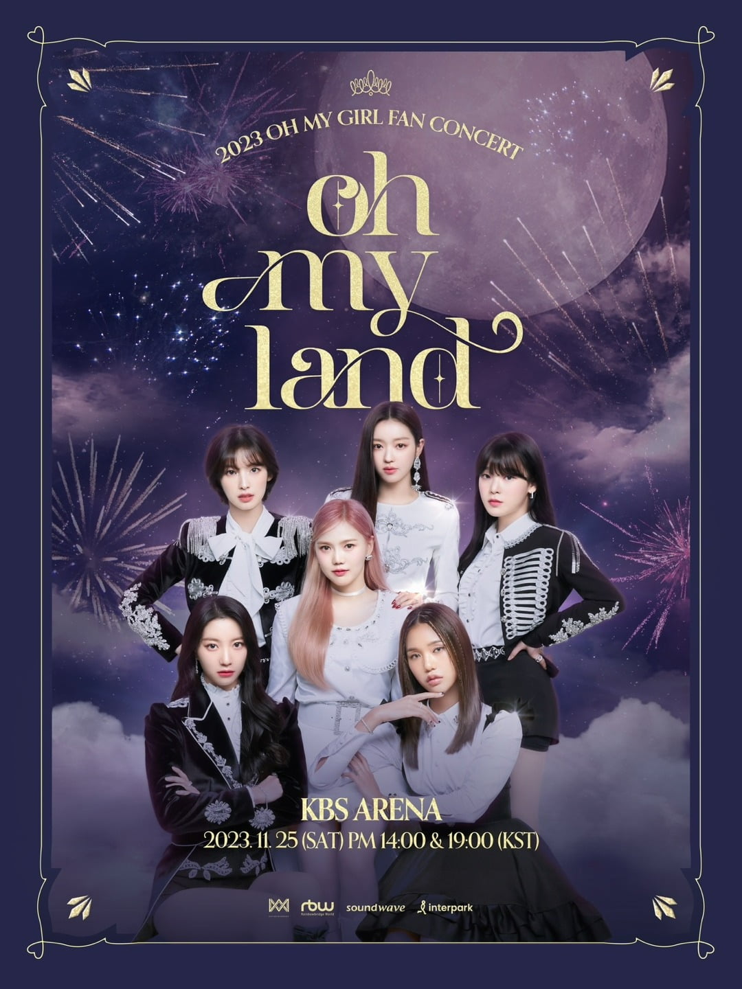 오마이걸 팬콘서트 포스터 / 사진제공=알비더블유, WM엔터테인먼트