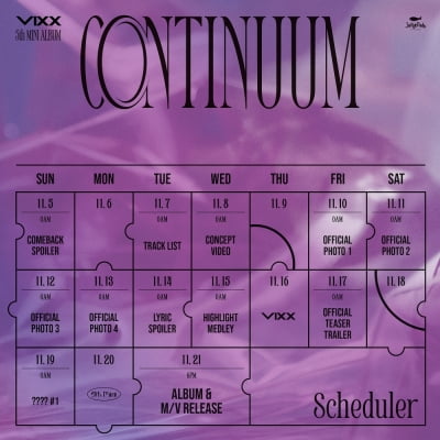 「3人体制」VIXXがカムバックスケジューラを公開