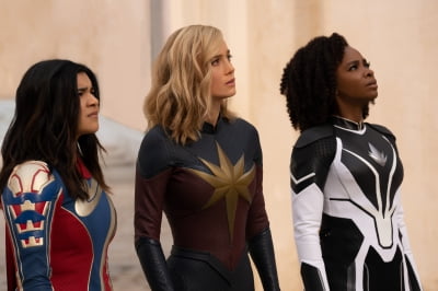 '더 마블스', 스위칭 액션 신명난다…'MCU 데뷔' 박서준 '분량 짧지만 존재감甲' [TEN스타필드]
