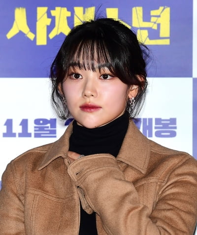 강미나, 더 예뻐진 모습으로 설레이는 스크린 데뷔[TEN포토+]