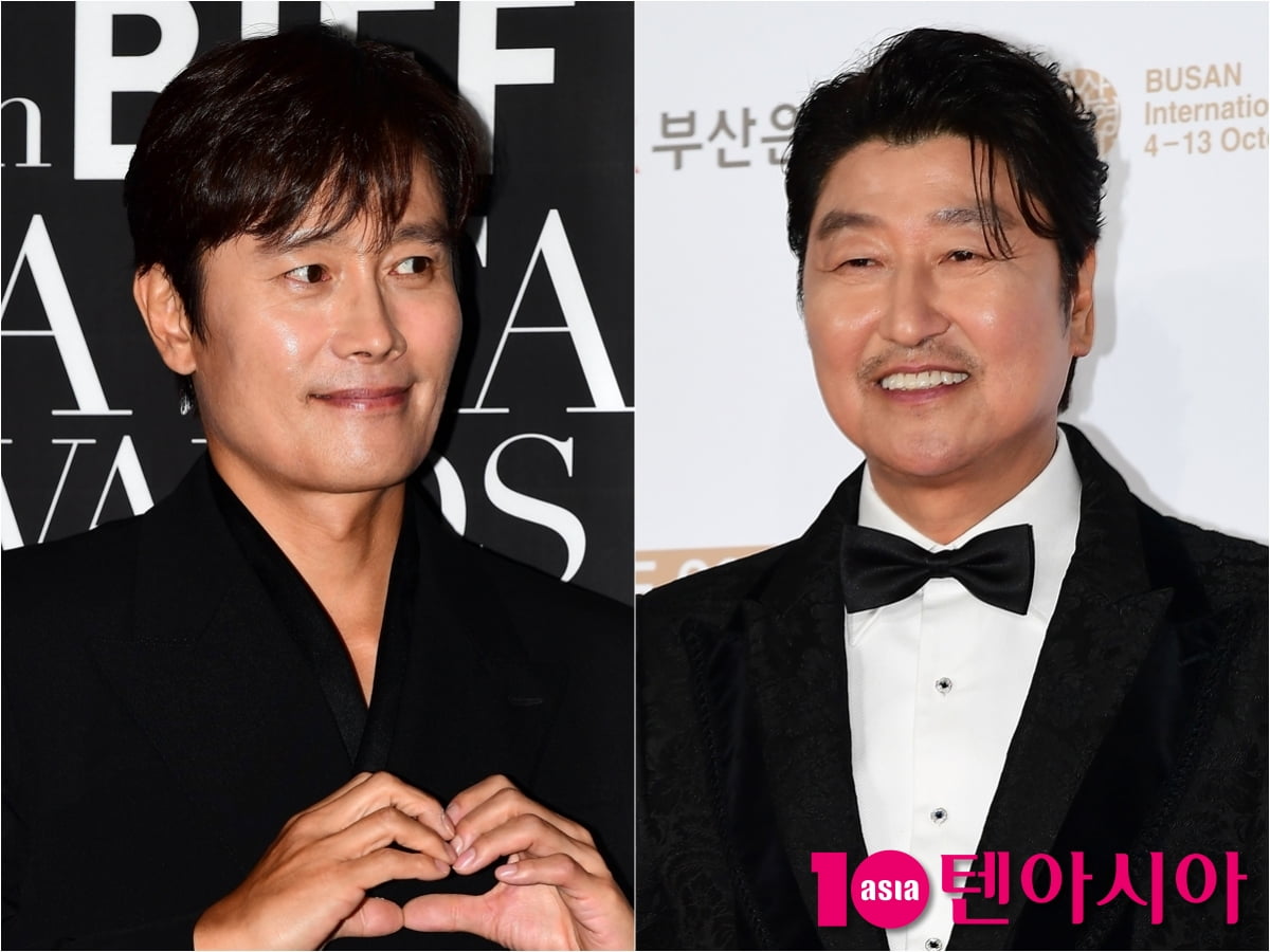 배우 이병헌-송강호/사진 = 텐아시아 사진DB