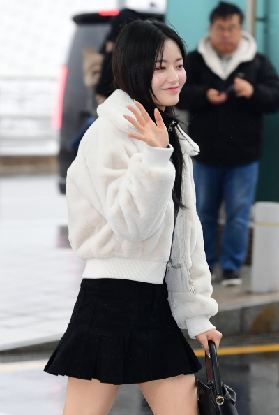 [TEN포토] 피프티 피프티 키나 '나홀로 출국'