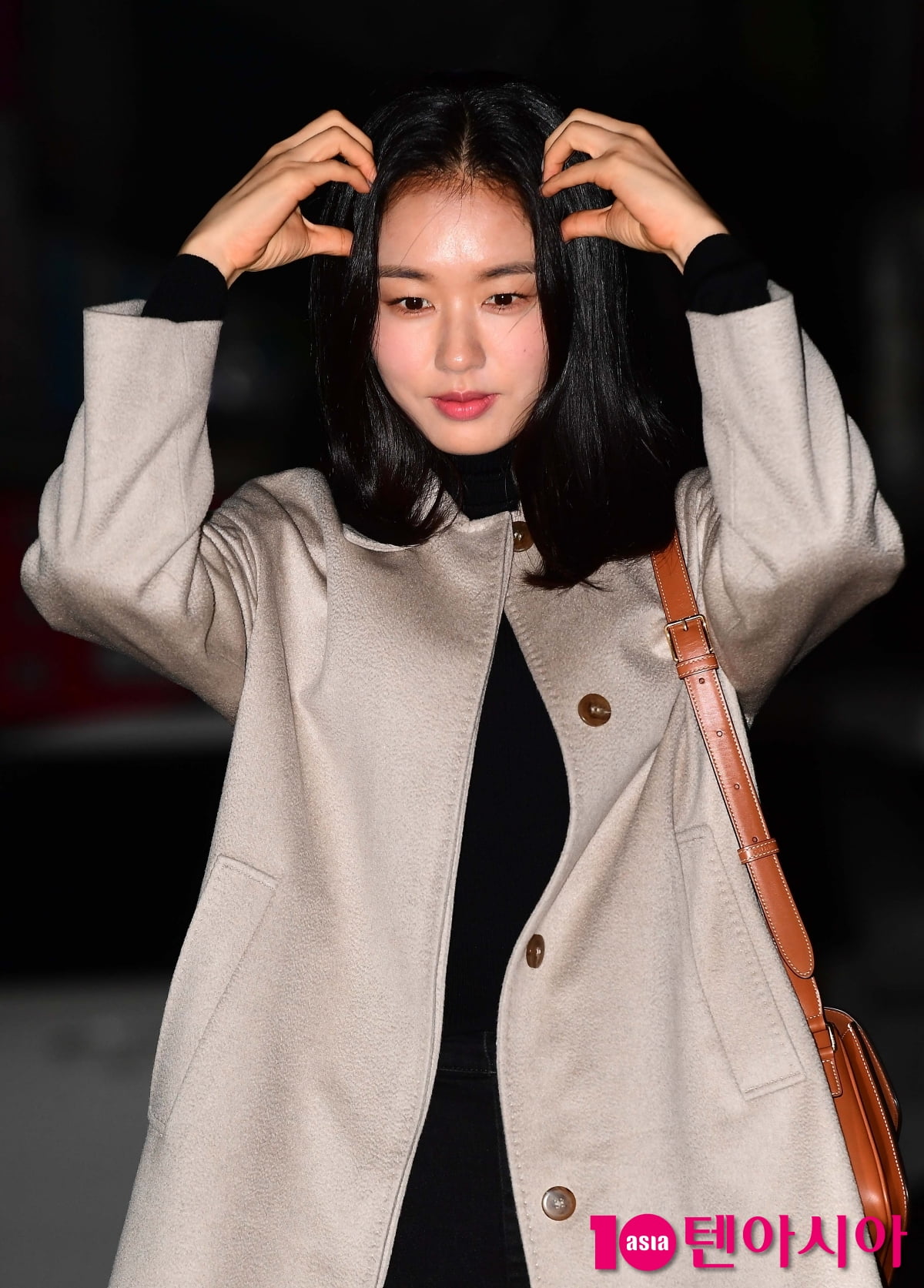 [TEN포토]안은진 '고양이 하트'(연인 종방연)