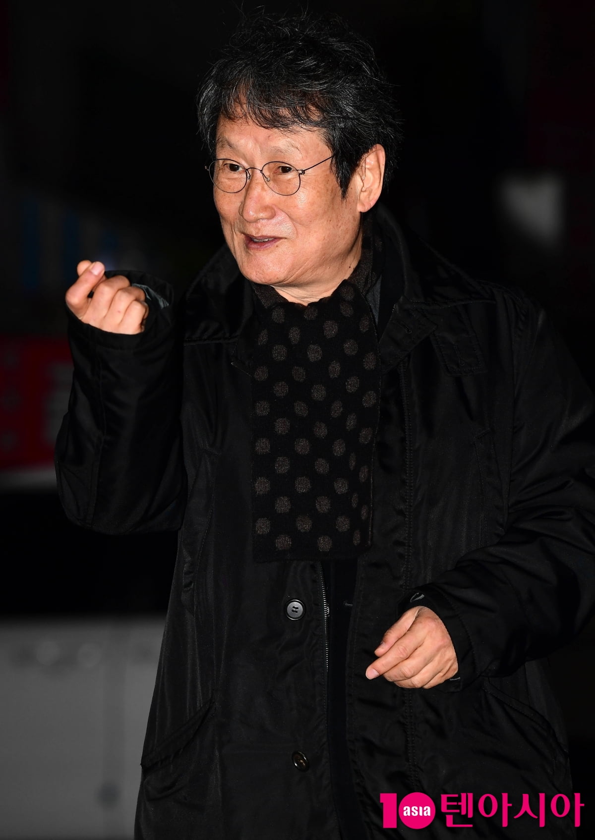 [TEN포토]문성근 '큰사랑 감사'(연인 종방연)
