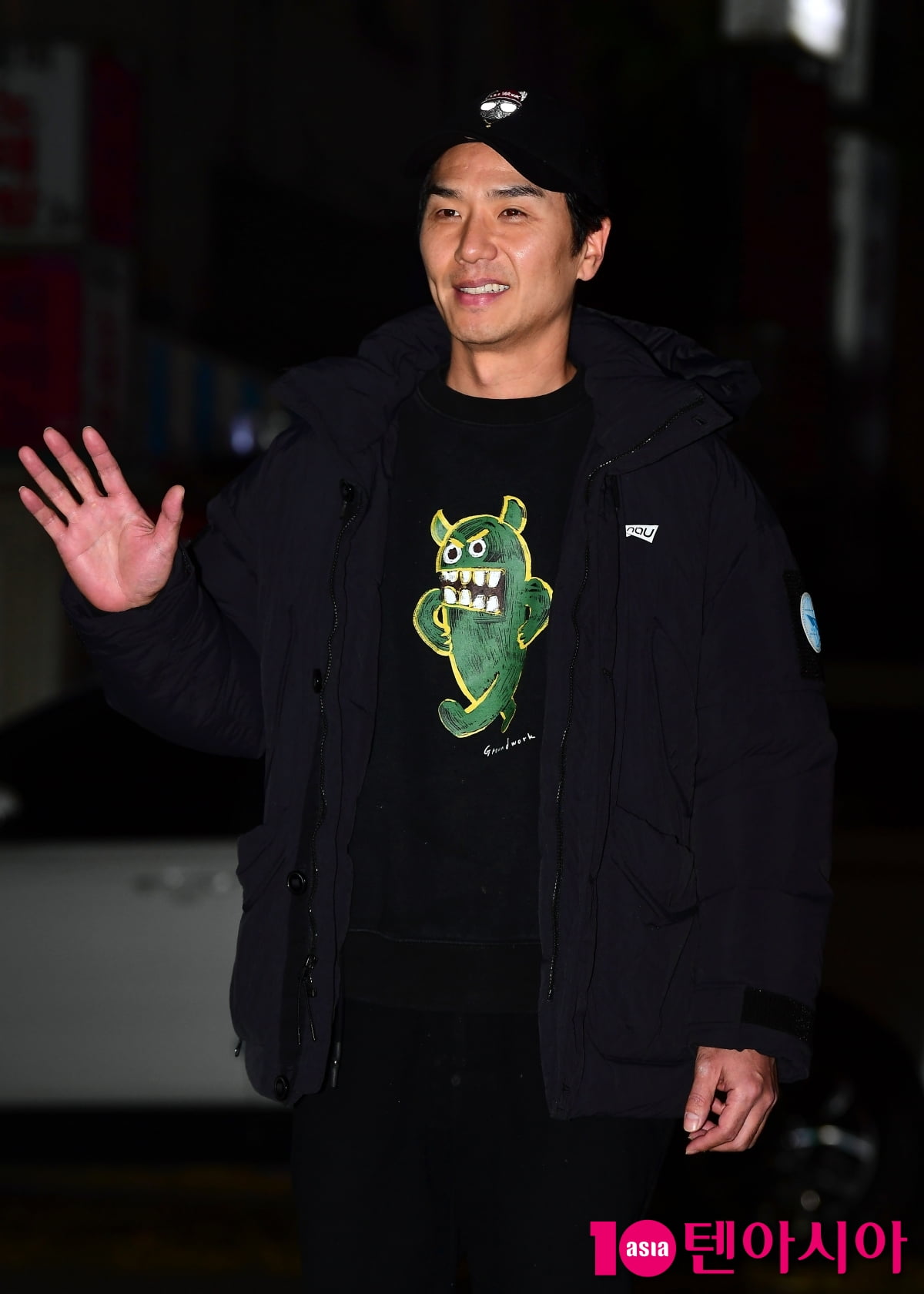 [TEN포토]김태훈 '최명길의 보조개 미소'(연인 종방연)