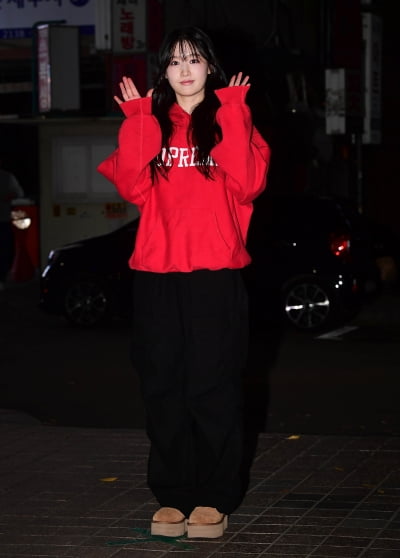 [TEN포토]조혜주 '편안한 복장으로 회식참석'(마이 데몬 회식)