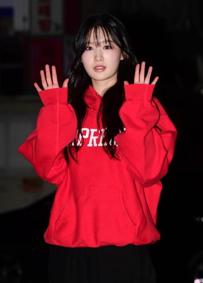 [TEN포토]조혜주 '강렬한 레드'(마이 데몬 회식)