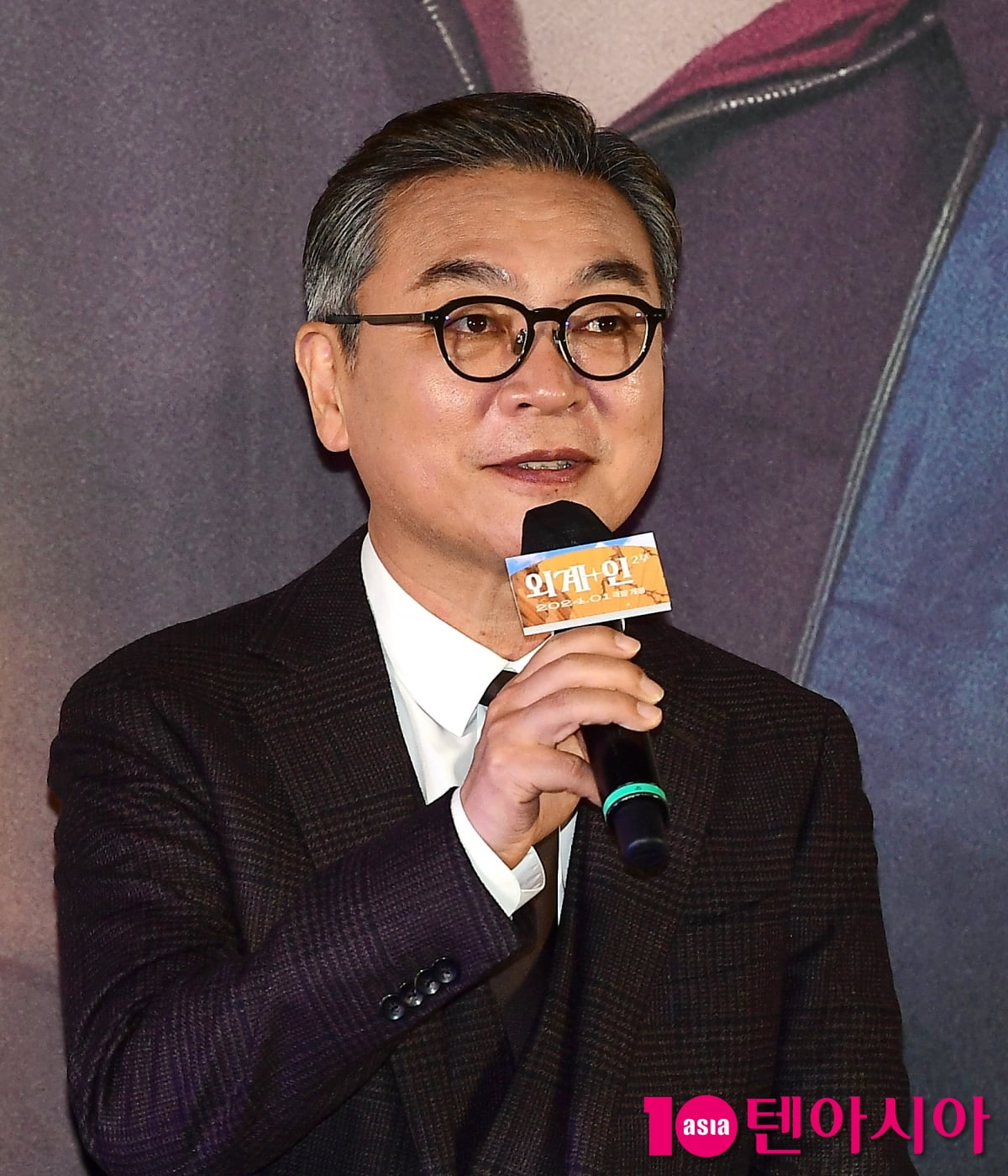 [TEN포토]김의성 "진선규 잘생기게 나오더라 눈을 가려서 그런가?"