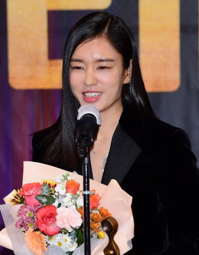 [TEN포토]안은진 '1년여 연인 소중히 기억하겠다'