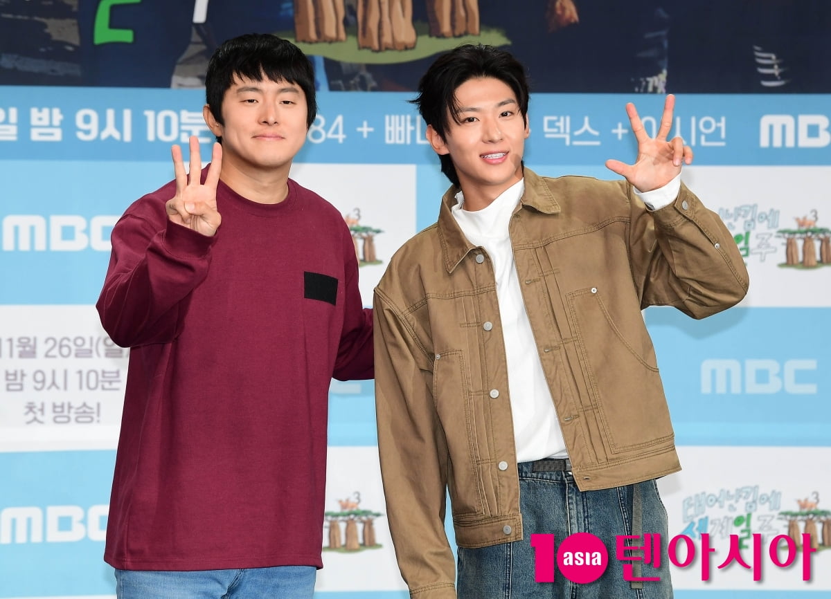 [TEN포토]덱스-기안84 '태어난김에 세계일주3 또 뭉쳤다'