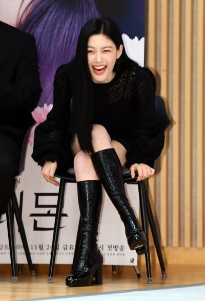 [TEN포토]김유정 '빵 터졌어요'