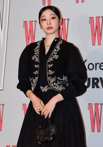 [TEN포토]김연아 '단아한 세미 한복'