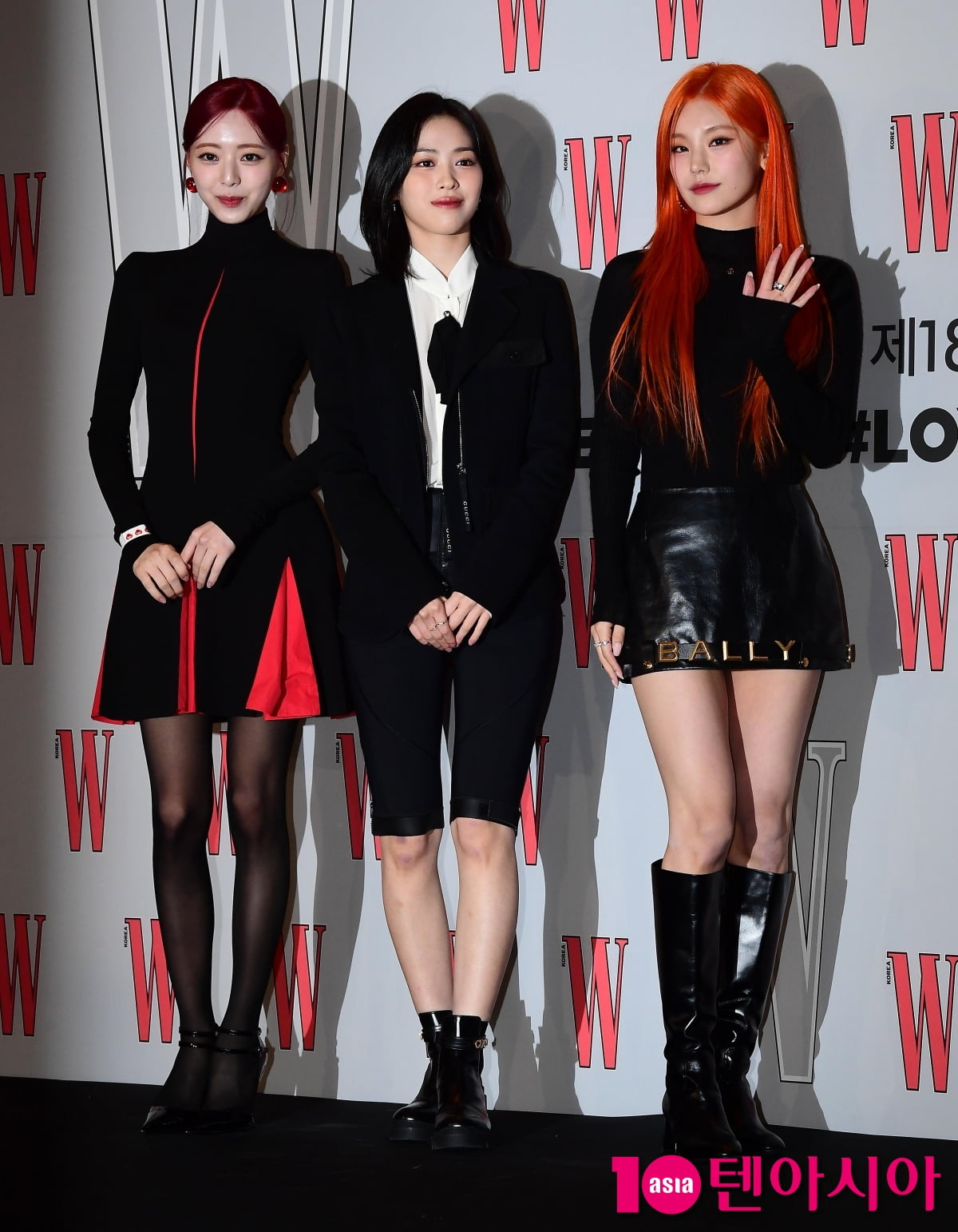 [TEN포토]있지 유나-류진-예지 '오빠들 심쿵하게 만들어'