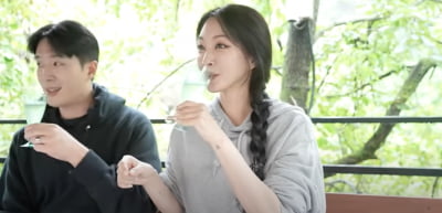 한예슬, '♥ 10세 연하' 남자친구와 '연애전선 이상 無'…글램핑 즐기며 소주 '짠' [TEN이슈]