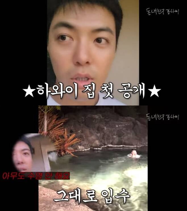 [종합] '용산 건물주' 강남♥이상화, 하와이 별장 최초 공개 "수영장 물 매일 정화" ('강나미')