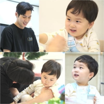 김준호 子 은우, 여자친구 가빈이 최초 공개('슈돌')