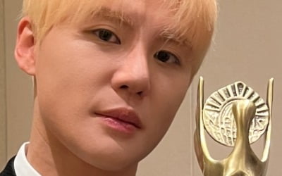 キム・ジュンス、韓国文化芸能大賞Kポップ歌手賞