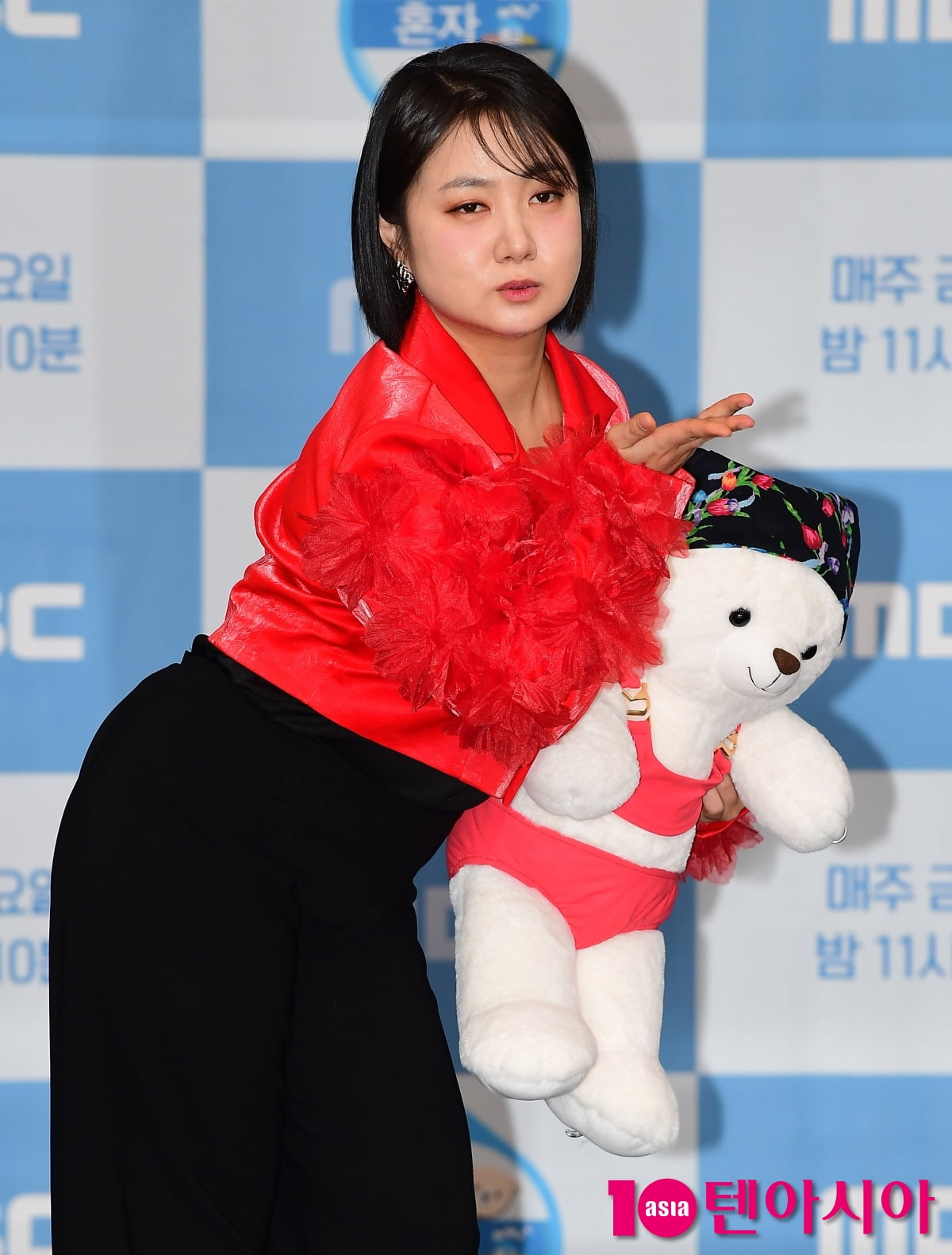 [TEN포토]박나래 '10주년 축하 포즈'