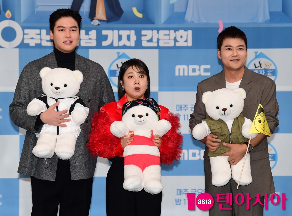 [TEN포토]이장우-박나래-전현무 '우리가 팜유 라인'