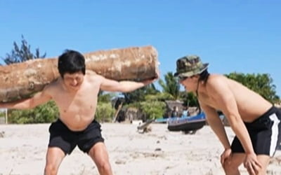 '태계일주3' 기안84·덱스, '짐승美 폭발'…해변가도 헬스장으로
