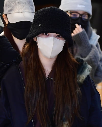 [TEN포토]르세라핌 김채원 '인형처럼 깜찍하네'